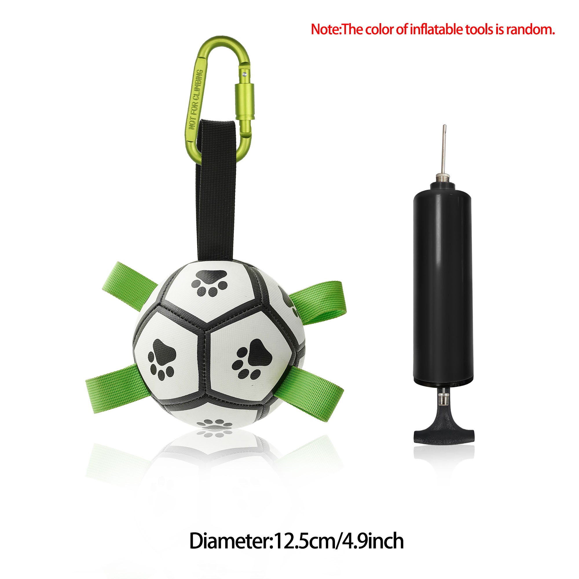 Interactive Dog Ball Toy with Rope Durable Toy for Play and Training