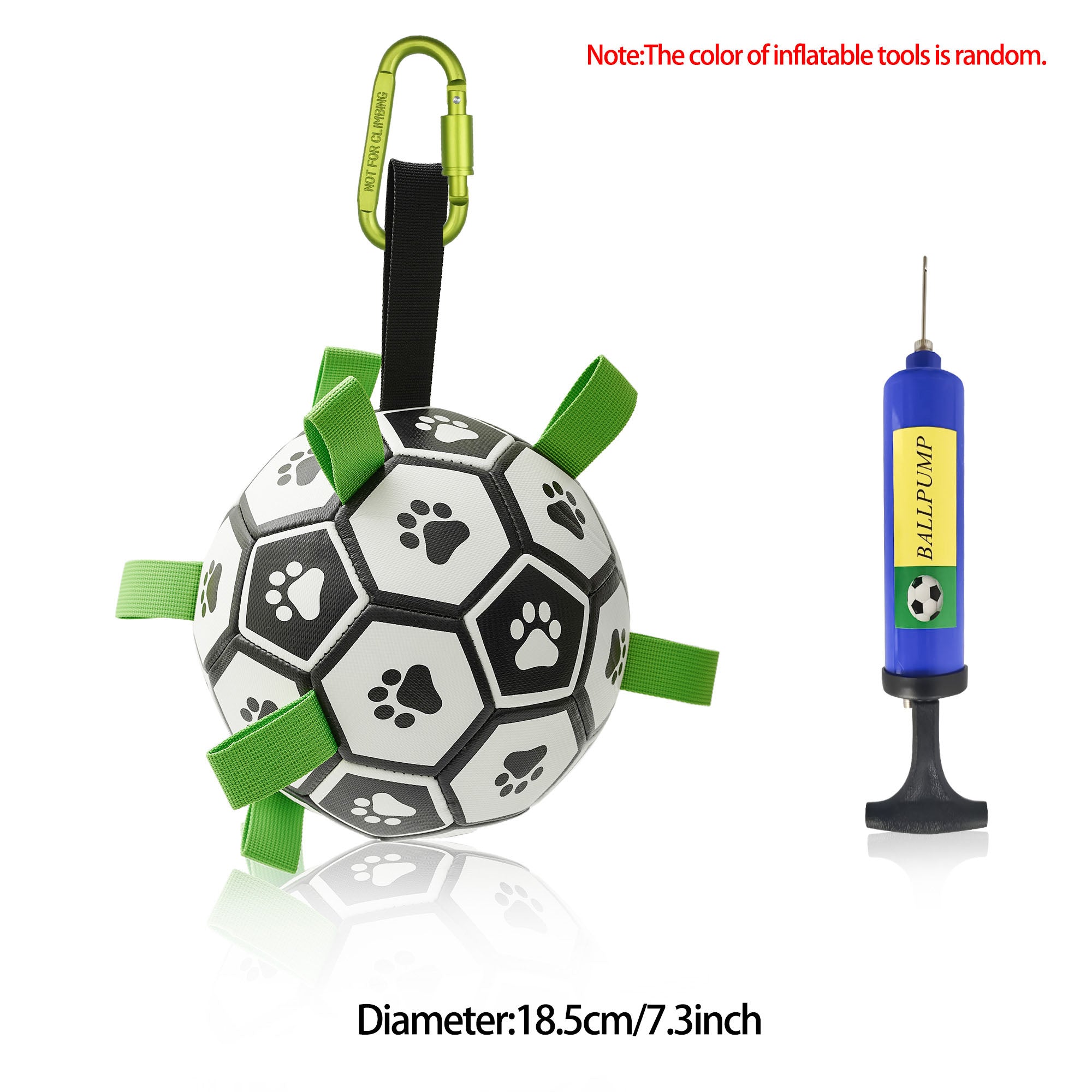 Interactive Dog Ball Toy with Rope Durable Toy for Play and Training