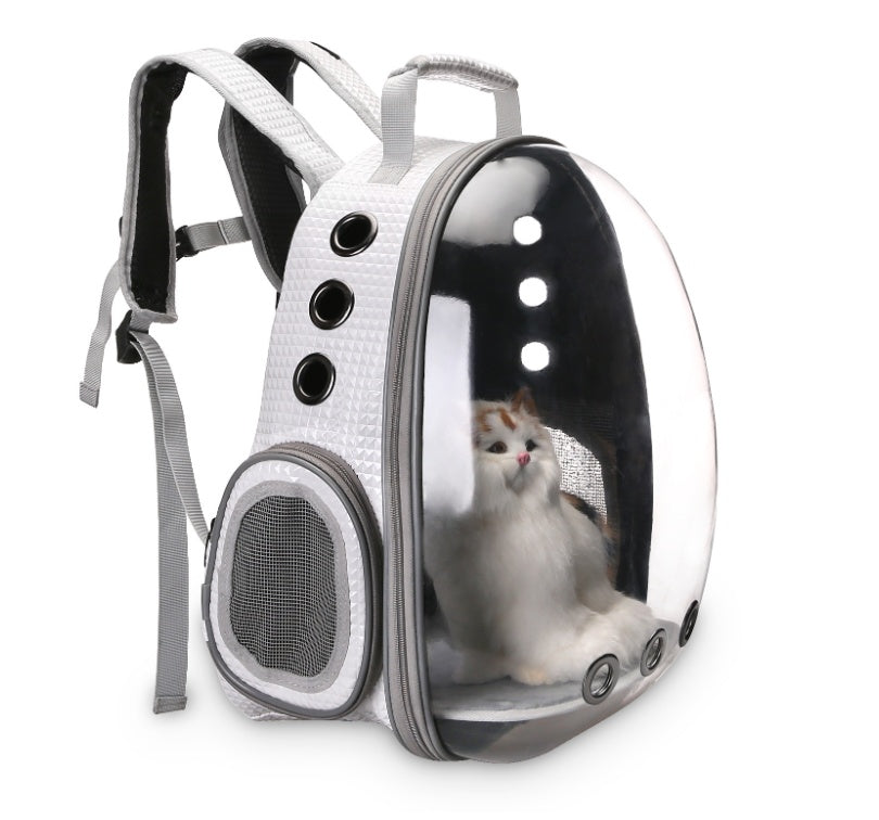 Portable Pet Puppy Backpack Carrier Bubble, New Space Capsule