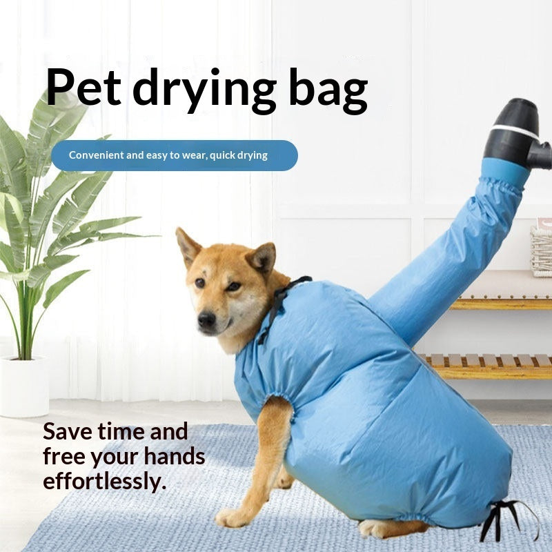 Pet Drying Bag For Dogs Fast Drying Grooming Bag