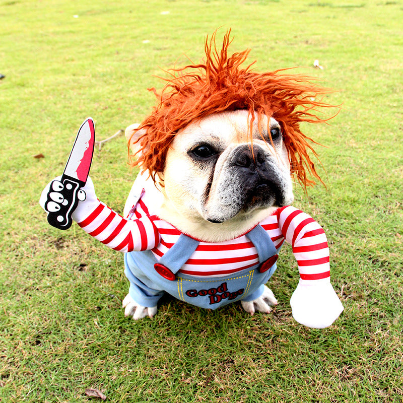 Halloween Pet Costume Pet Dog Funny Clothes Adjustable. Cosplay Costume