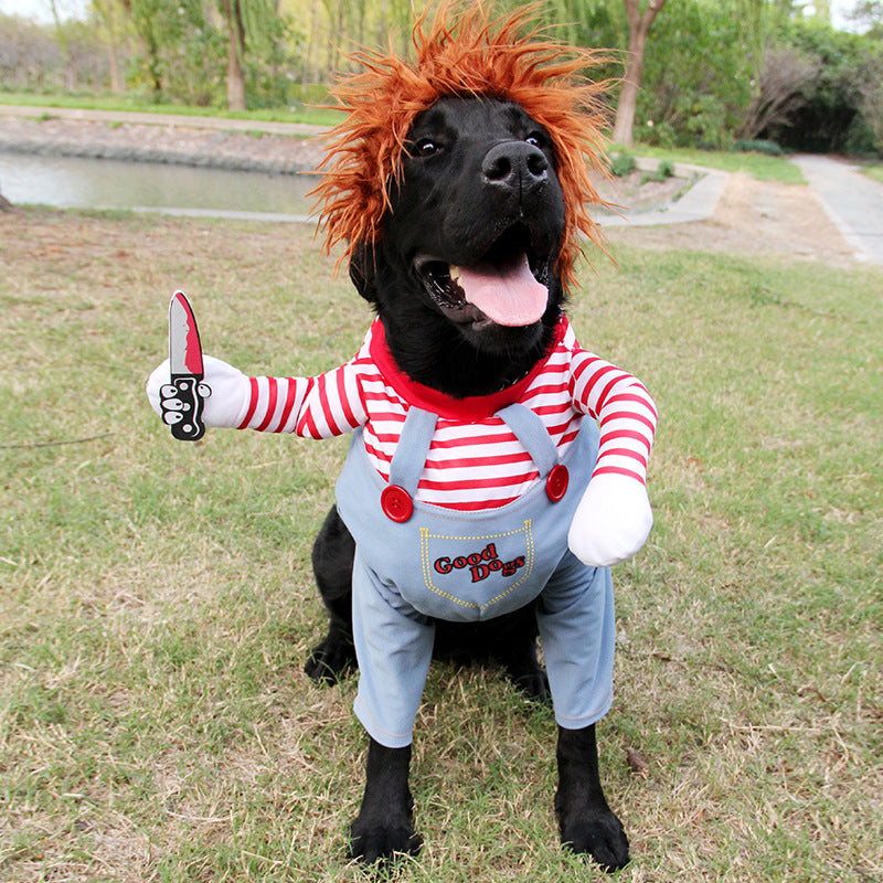 Halloween Pet Costume Pet Dog Funny Clothes Adjustable. Cosplay Costume