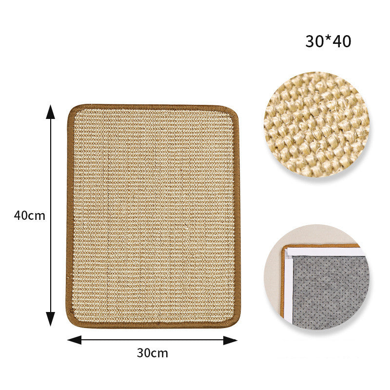 Cat Scratch Mat Protects Sofa and Furniture