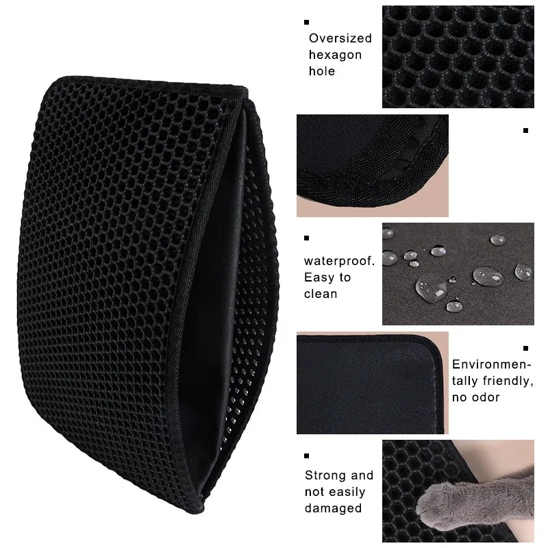 Cat's Essentials Pet Cat Litter Pad Waterproof EVA Double Layer