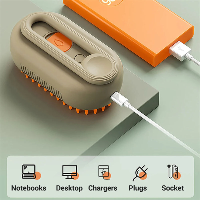 3 in 1 Cat Steam Brush