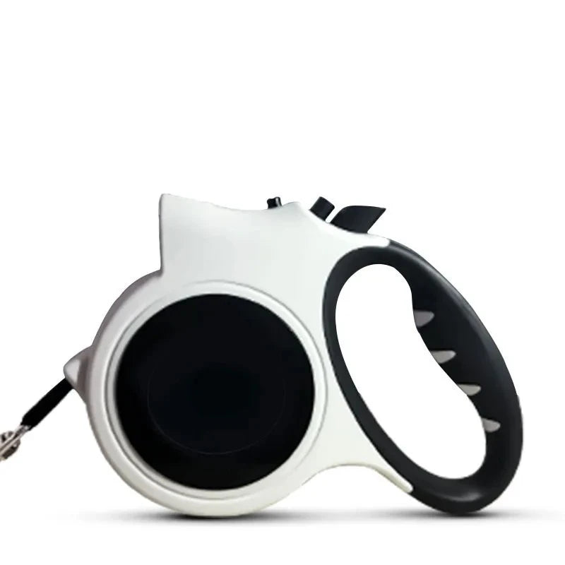 Retractable Dog Leash with LED Light 5M | Automatic Lock for Medium & Large Dogs