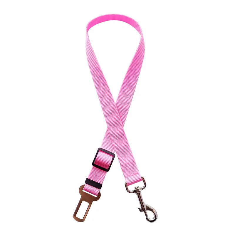 Adjustable Dog Car Seat Belt | Travel Safety Harness for Small & Large Dogs.