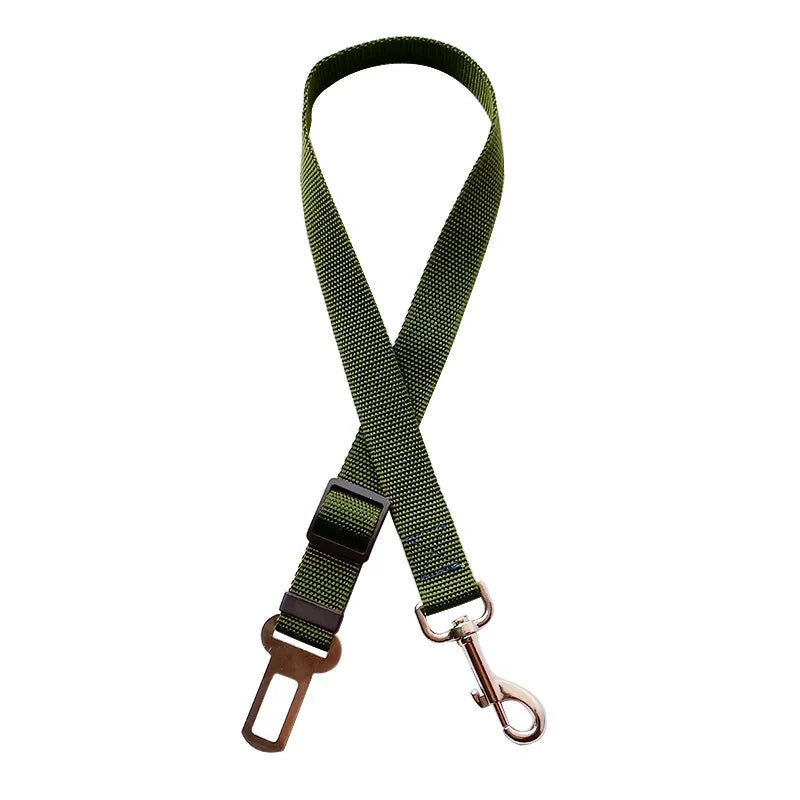 Adjustable Dog Car Seat Belt | Travel Safety Harness for Small & Large Dogs.