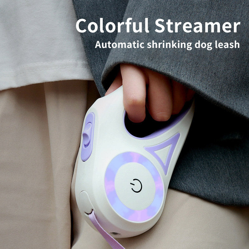 Retractable Dog Leash with LED Light 3M 5M