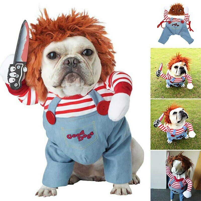 Halloween Pet Costume Pet Dog Funny Clothes Adjustable. Cosplay Costume
