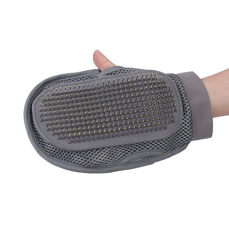Pet Grooming Glove Hair Removal and Massage
