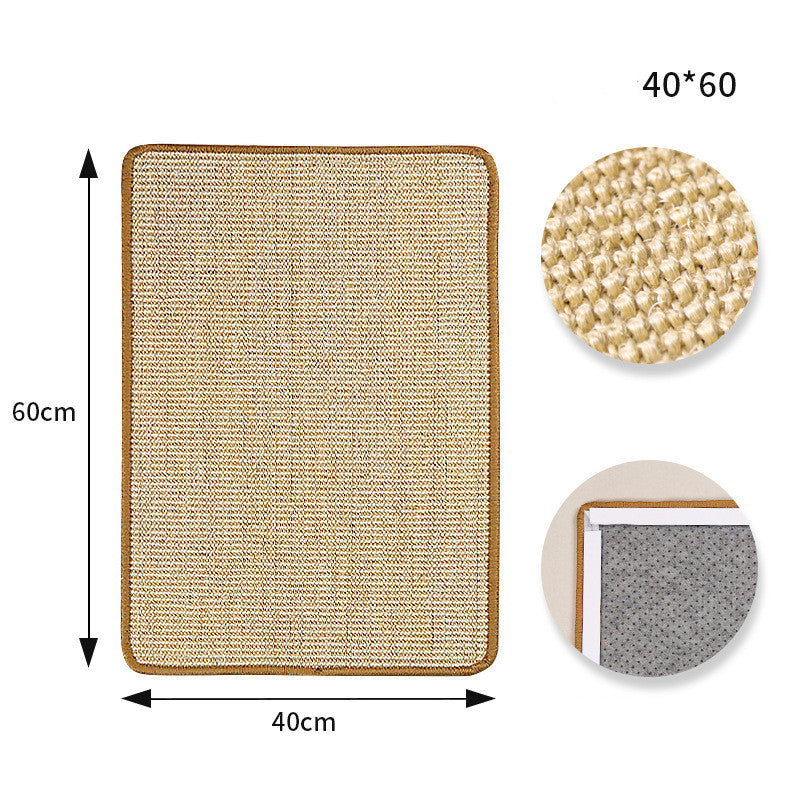 Cat Scratch Mat Protects Sofa and Furniture