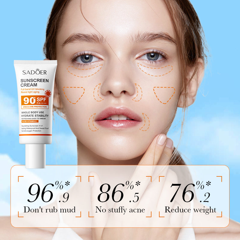SADOER Anti-photodamage Repair Sunscreen SPF90 PA 50g