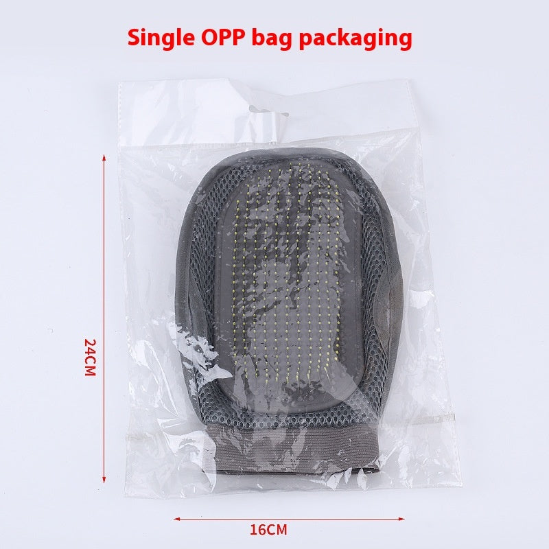 Pet Grooming Glove Hair Removal and Massage