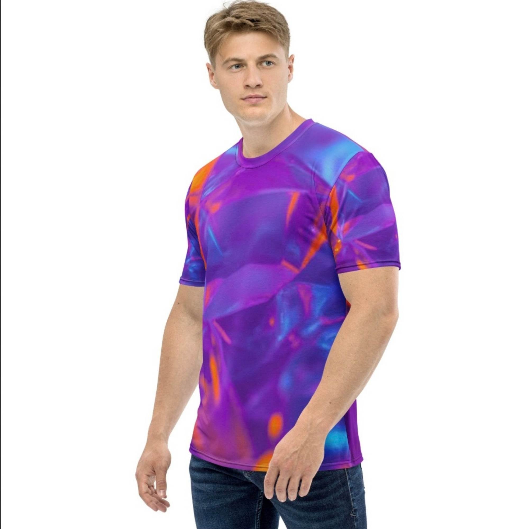 Vibrant Geometric Graphic T-Shirt.            🚚
ᶠʳᵉᵉ ˢʰⁱᵖᵖⁱⁿᵍ ⁱⁿᶜˡᵘᵈᵉᵈ